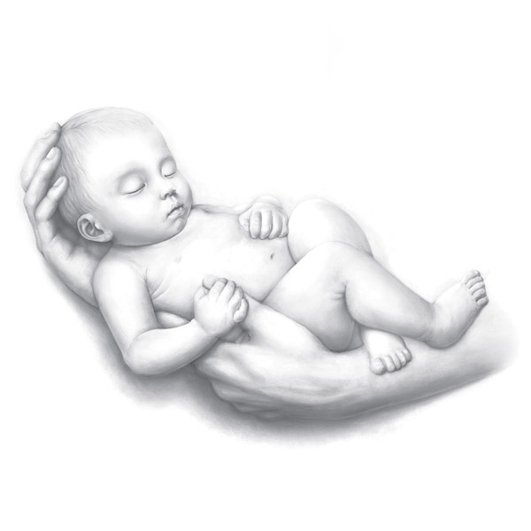 Commissioned portrait drawing for Singapore Kindness Movement