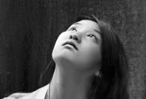 digital portrait study of a girl