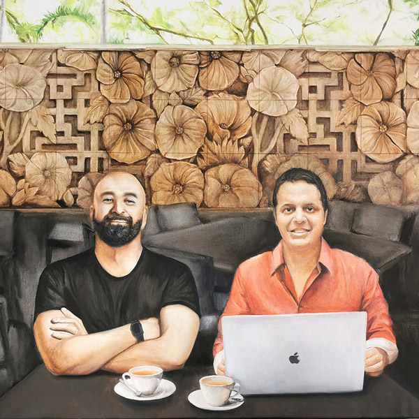 portrait oil painting