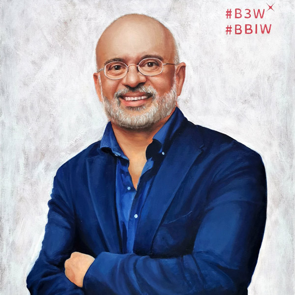 oil painting portrait commissioned by DBS